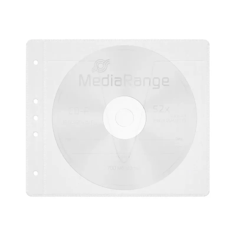 Varrukas MediaRange BOX60 2 plaadile, valge