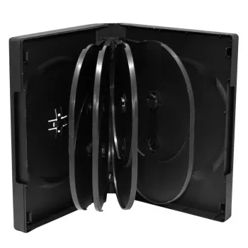 DVD-ümbrise MediaRange BOX35-10 Must 10 plaadi jaoks