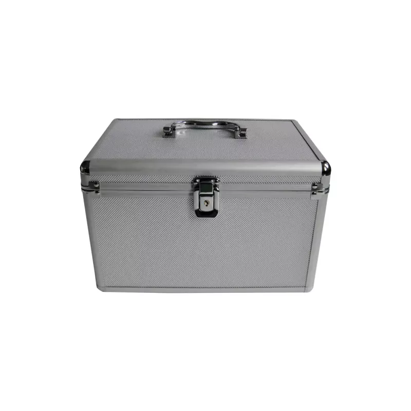 Karbikorpus MediaRange BOX79 120 plaadile, hõbedane