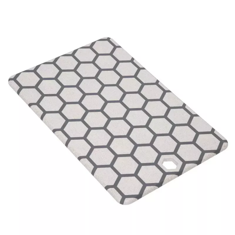 Resto Kitchenware 95402 ristkülikukujuline plastist lõikelaud hall valge