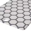 Resto Kitchenware 95402 ristkülikukujuline plastist lõikelaud hall valge