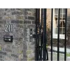 Videointercom DoorBird D1101KV must — 1080p, teleobjektiiv, 140° horisontaalne, IR LED, IP65, IK08, Fast Ethernet
