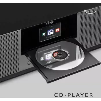 Kompaktne multi-mikrosüsteem XORO SAT100380 – internetiraadio DAB+ ja FM-iga (UKV)