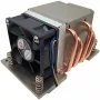 Cooler Inter-Tech A-26 protsessorijahuti 6 cm must hõbedane