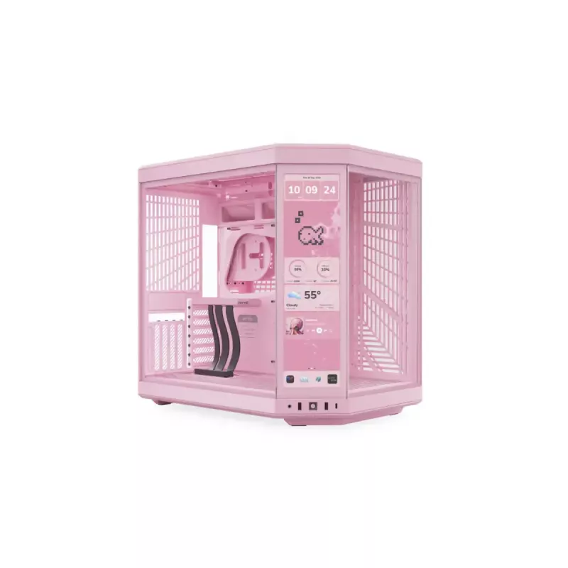 Puuteekraani monitor HYTE Y70 Touch Display Upgrade Strawberry Milk — 14,5-tolline roosa puuteekraan
