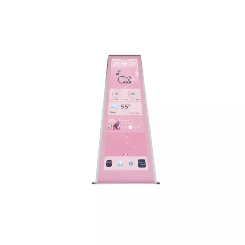 Puuteekraani monitor HYTE Y70 Touch Display Upgrade Strawberry Milk — 14,5-tolline roosa puuteekraan