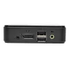 KVM-lüliti 2 pordiga DisplayPort Tripp Lite B004-DP2UA2-K, 4K@60Hz, USB klaviatuur/hiir, heli, kaablid
