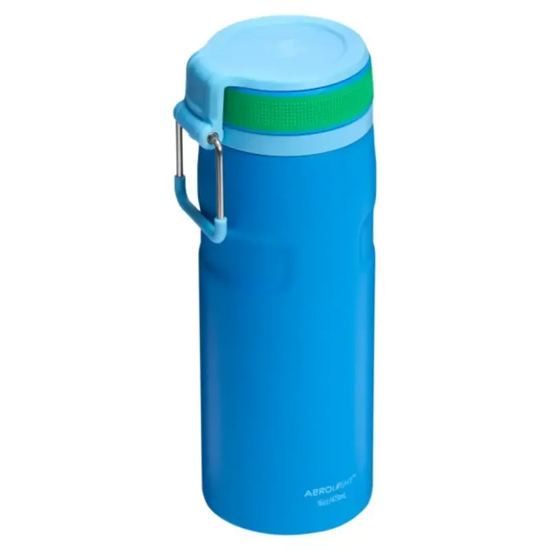 Termopudel STANLEY IceFlow Bottle Twist Flip 0,47L sinine – kahekordse seinaga vaakumisoleeritud 470 ml