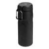 Termopudel STANLEY The IceFlow Bottle Twist Flip 0,47 l — isoleeritud joogipudel, must