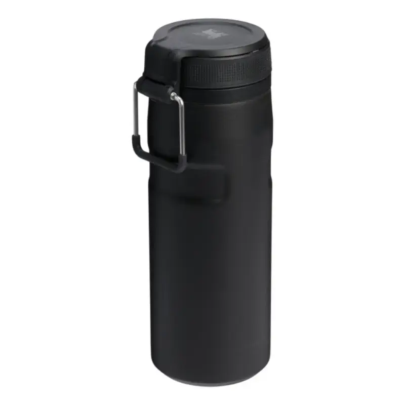 Termopudel STANLEY The IceFlow Bottle Twist Flip 0,47 l — isoleeritud joogipudel, must