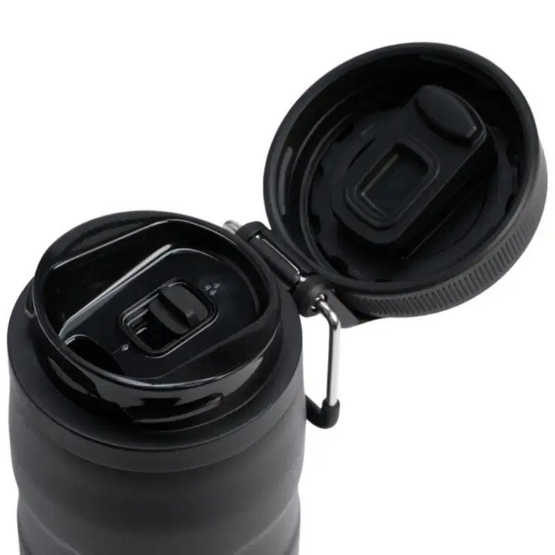 Termopudel STANLEY The IceFlow Bottle Twist Flip 0,47 l — isoleeritud joogipudel, must