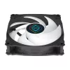 Ventilaator Iceberg Thermal IceGALE Lightning ARGB 12 cm Must 3 tk