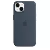 Silikoonist ümbris Apple iPhone 14 MagSafe Storm Blue