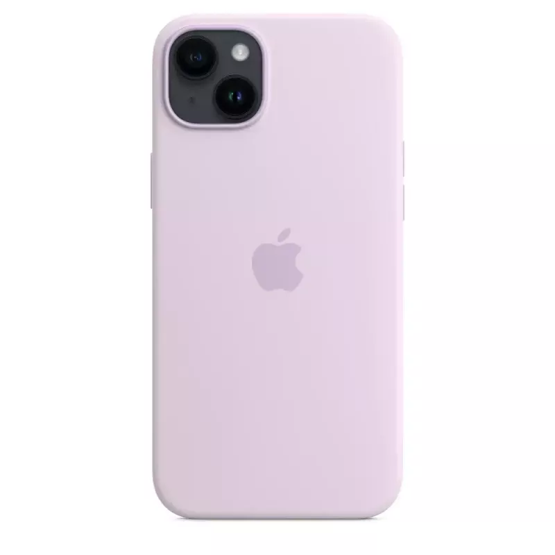 Silikoonümbris Apple iPhone 14 Plus MagSafe Lilla kate