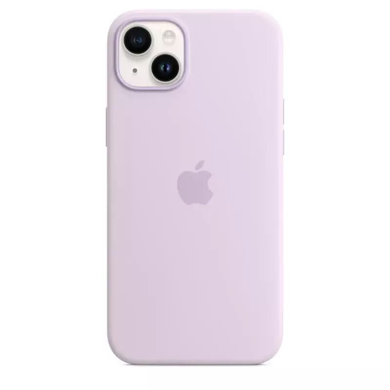 Silikoonümbris Apple iPhone 14 Plus MagSafe Lilla kate