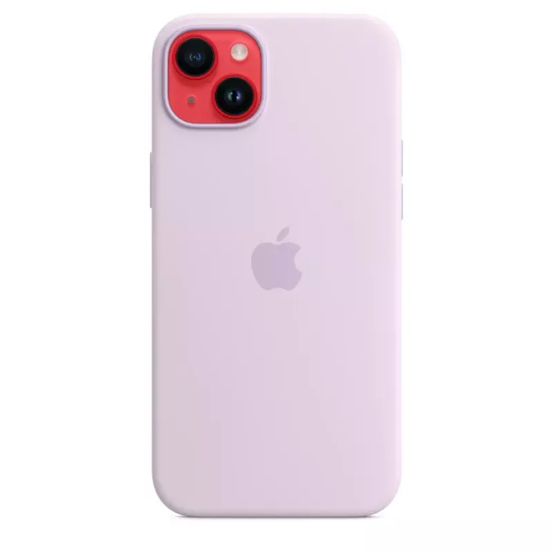 Silikoonümbris Apple iPhone 14 Plus MagSafe Lilla kate