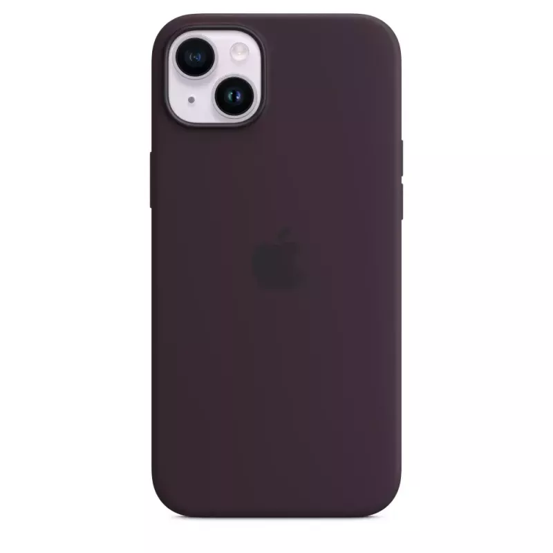 Silikoonümbris Apple iPhone 14 Plus Burgundia MagSafe kate
