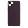Silikoonümbris Apple iPhone 14 Plus Burgundia MagSafe kate