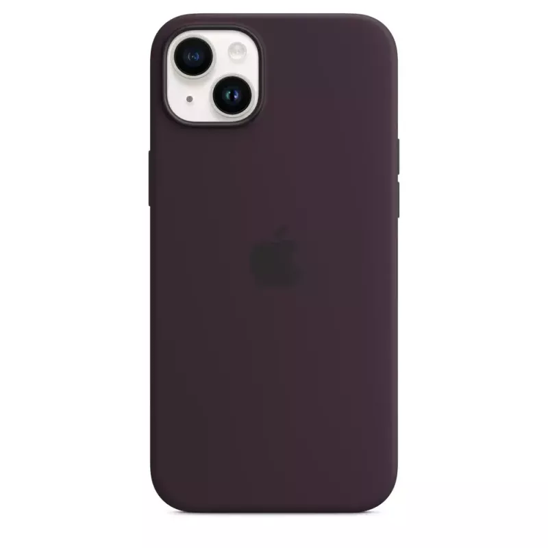 Silikoonümbris Apple iPhone 14 Plus Burgundia MagSafe kate