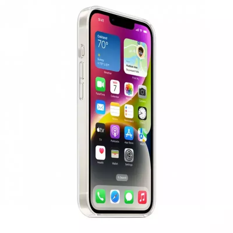 Läbipaistev kate Apple iPhone 14 MagSafe'iga