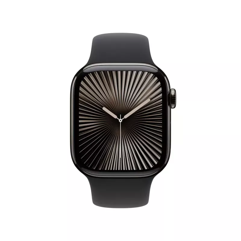 Nutikell Apple Watch Series 10 GPS + Cellular 42mm tahvelhall titaan must