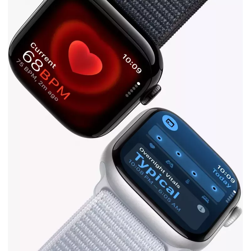 Nutikell Apple Watch Series 10 GPS + Cellular 42mm tahvelhall titaan must