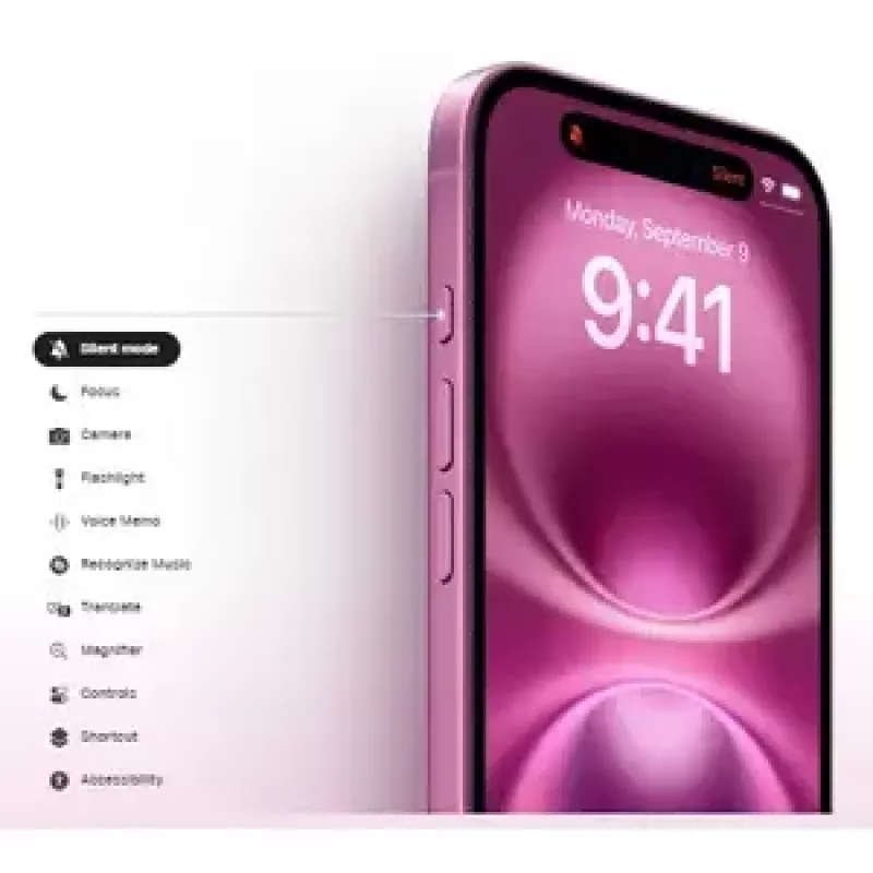 Nutitelefon Apple iPhone 16 6,1-tolline 128 GB must