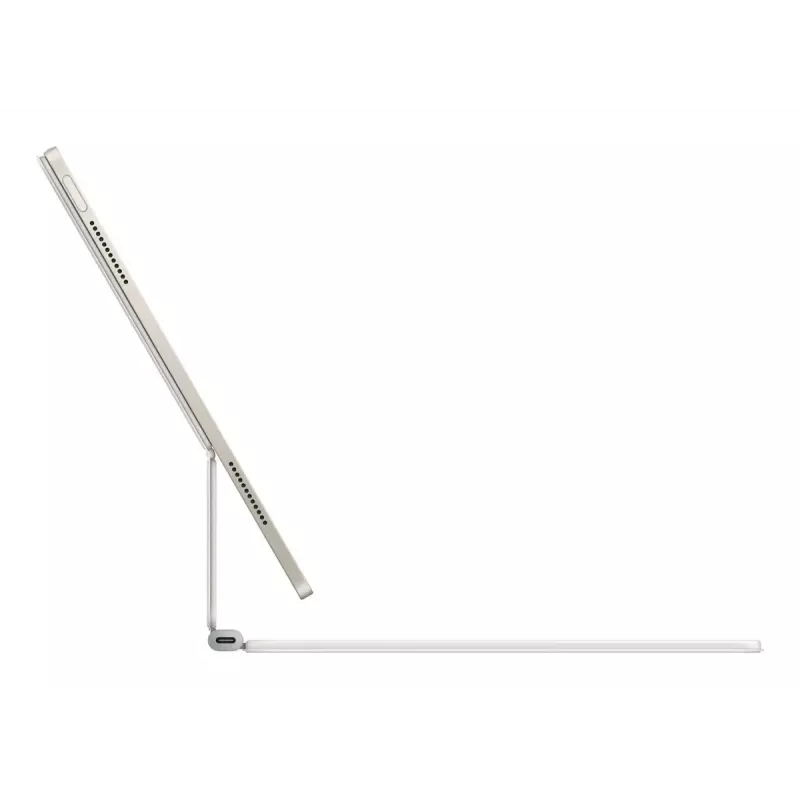 Apple Magic klaviatuur QWERTY Danish valge puuteplaadiga
