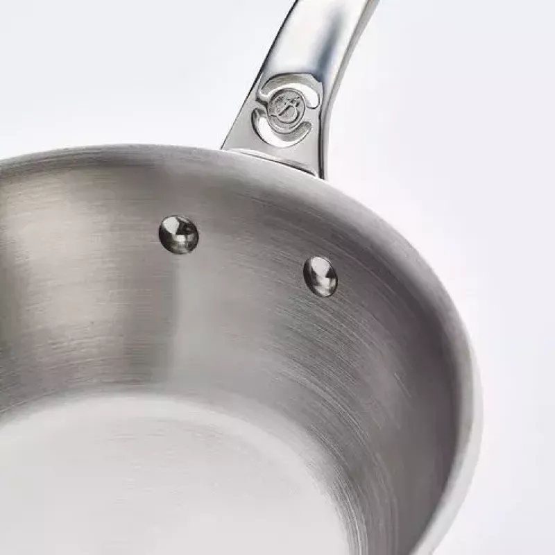Saute pann de Buyer 3736.24 ümmargune roostevaba teras 24 cm