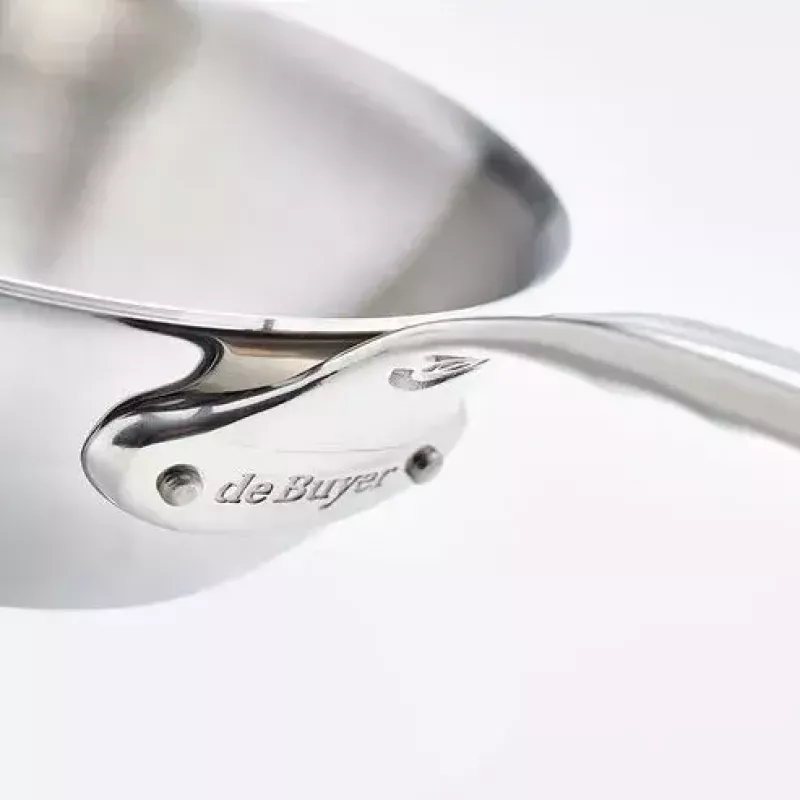 Saute pann de Buyer 3736.24 ümmargune roostevaba teras 24 cm