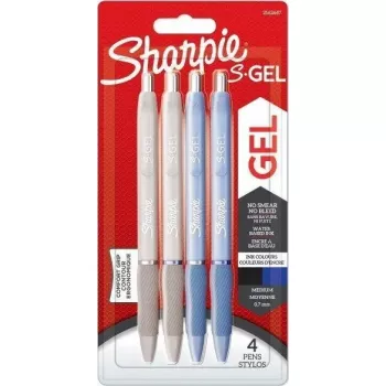 Geelpliiats Sharpie S‑Gel Frost Blue Pearl Valge 0.7 mm — sinine/must tint