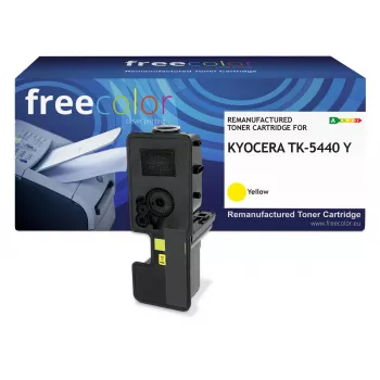 Tonerikassett FREECOLOR K16582F7 ühilduv Kyoceraga, Kollane, Toonus 2400 lehekülge, 1 tk