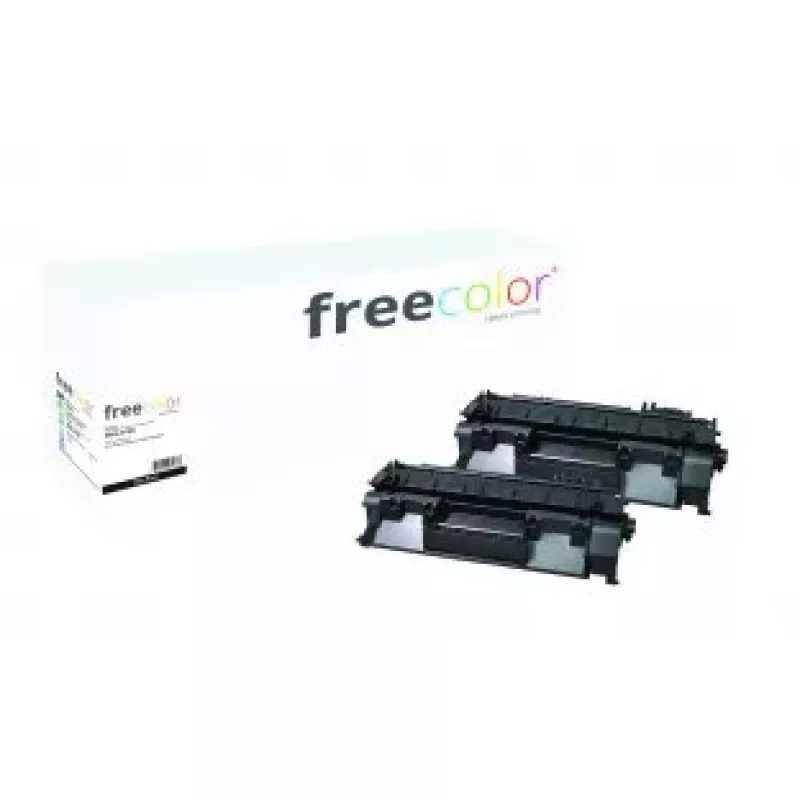 Toner Freecolor HP 05X must CE505XD HY Doppelpack 10000 lehekülge