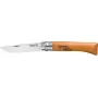Taskunuga Opinel No. 10 süsinikterasest tera, puidust käepide
