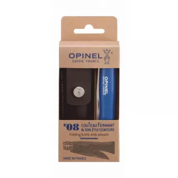 Lükandkinnitusega nuga Opinel N°08 Camper/Scout Sinine Tera pikkus 8,5 cm