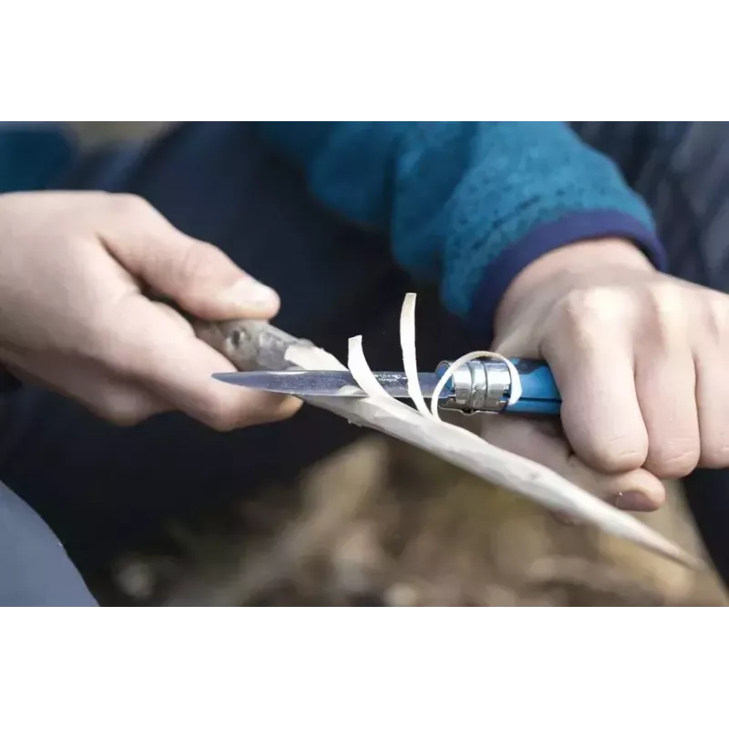 Nuga Opinel N°07 Camper/scout Sinine 001898 Kokkupandav tera