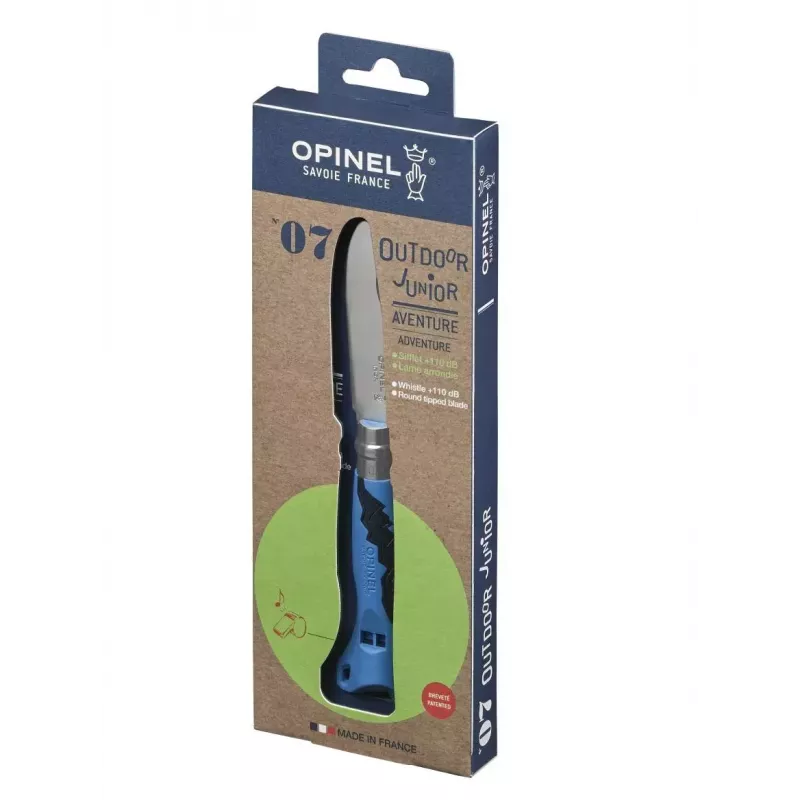 Nuga Opinel N°07 Camper/scout Sinine 001898 Kokkupandav tera