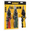 DeWALT DWHT14676-0 lennukikäärid, 3 tk komplekt