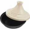 Malmist tajine Staub 20 cm ümmargune kreem, mudel 40509-394
