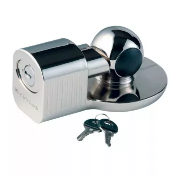 Haakeseadme lukk MASTER LOCK Universaalne haakeseadme lukk Hõbedane Lamavõtmega