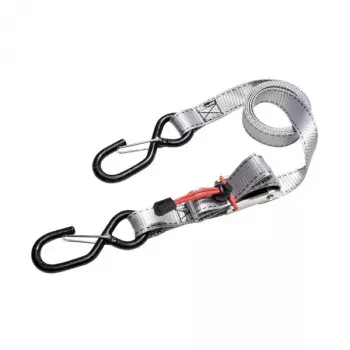 MASTER LOCK vedruklambriga kinnitusrihmad S-konksudega 250 kg kandevõime 180 cm pikkus