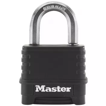 Tabalukk MASTER LOCK M178EURD 57mm lai Excell tsinkkerega isevalitav kombinatsioon, must