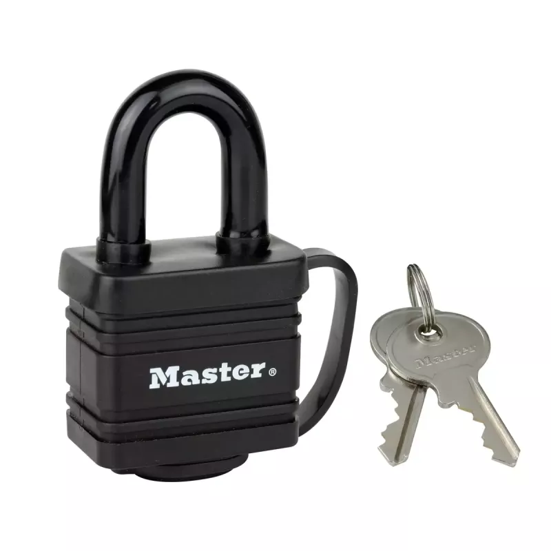 Tablukk MASTER LOCK 7804EURT 2 x 40 mm lamineeritud terasest must