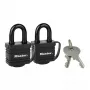 Tablukk MASTER LOCK 7804EURT 2 x 40 mm lamineeritud terasest must