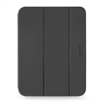 Tahvelarvuti raamatuümbrise Port Designs 201350 iPad 10,9 tolli (27,7 cm) jaoks, PET, 3 püstitusrežiimi, must/läbipaistev