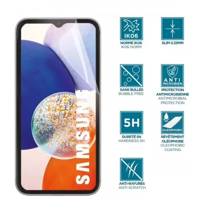 Ekraanikaitse Mobilis 036289 Samsung Galaxy A14 4G 5G Läbipaistev