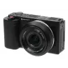 Kompaktkaamera AgfaPhoto Realishot C110 — 24 MP, 1/3,06-tolline CMOS, 3x optiline suum, 4K, Wi‑Fi, 2,8-tolline puuteekraan, must