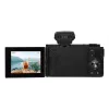 Kompaktkaamera AgfaPhoto Realishot C110 — 24 MP, 1/3,06-tolline CMOS, 3x optiline suum, 4K, Wi‑Fi, 2,8-tolline puuteekraan, must