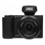 Kompaktkaamera AgfaPhoto Realishot C110 — 24 MP, 1/3,06-tolline CMOS, 3x optiline suum, 4K, Wi‑Fi, 2,8-tolline puuteekraan, must