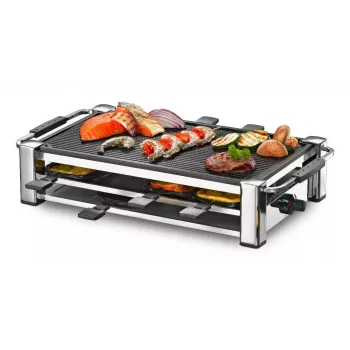 Raclette Grill Rommelsbacher RCC 1500 1500 W Chrome